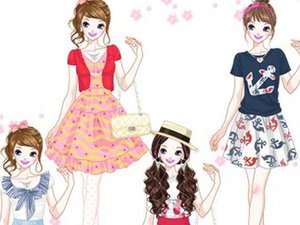 碎花淑女装