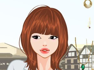 渡假小镇女孩