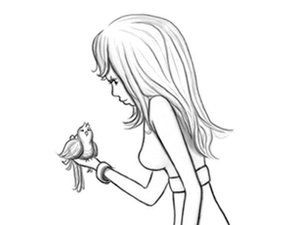 唯美画像美人