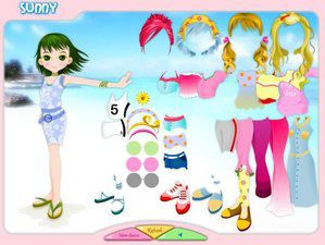 夏日海边MM