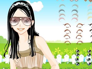 美女换装回家