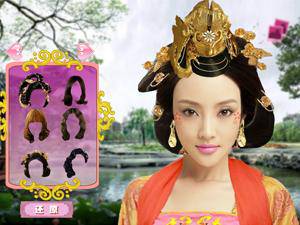 李小璐古代现代穿越造型