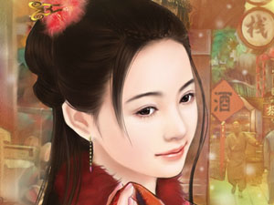 古代仙女美容装扮