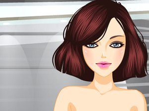 如画的女子