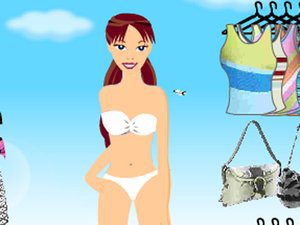 清凉夏日靓女