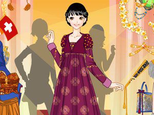 异域风情女孩