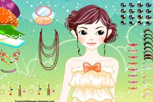 鹅黄色美裙
