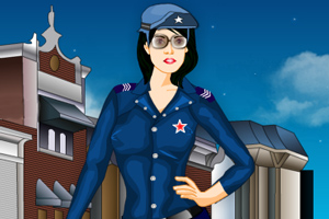 帅气女警察