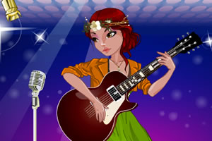 女孩与吉他