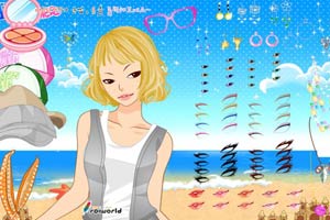 沙滩城堡公主