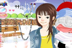 街头女生