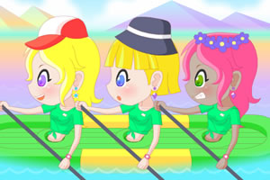 划船女孩