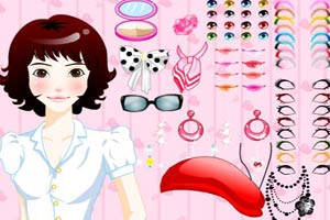 漂亮晚妆