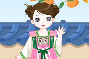 中秋传统韩服