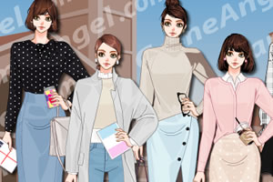 伦敦游玩女孩