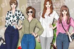 女孩要出门
