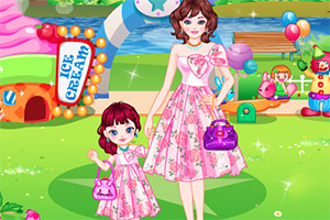母亲节的母子装