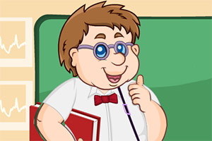 卡通好学生