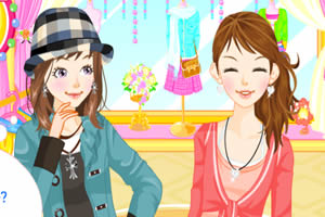 服装店女生