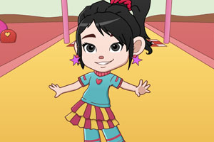 开心小女孩
