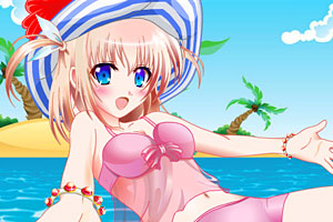 夏日比基尼美女